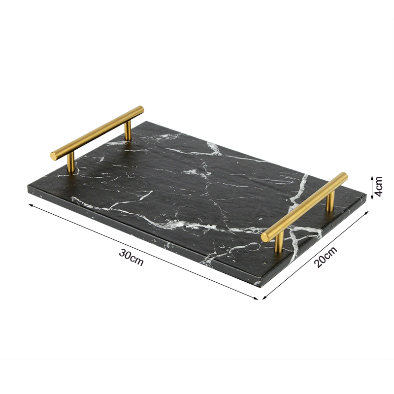 black marble tray