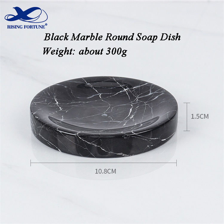 black marble soap dish for bathroom
