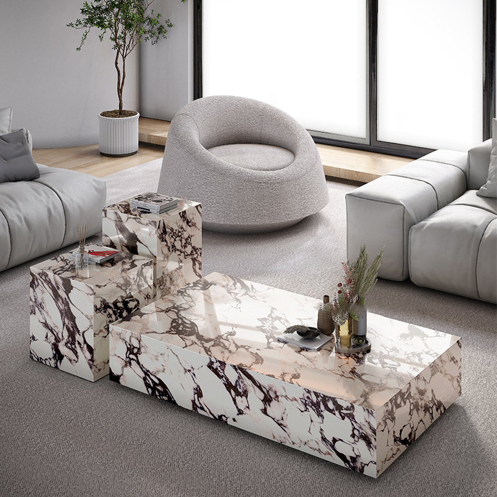 natural marble calacatta viola marble plinth