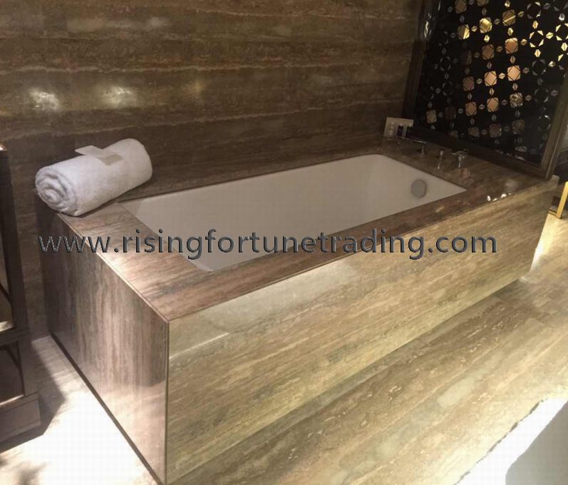 marble bath tub surround