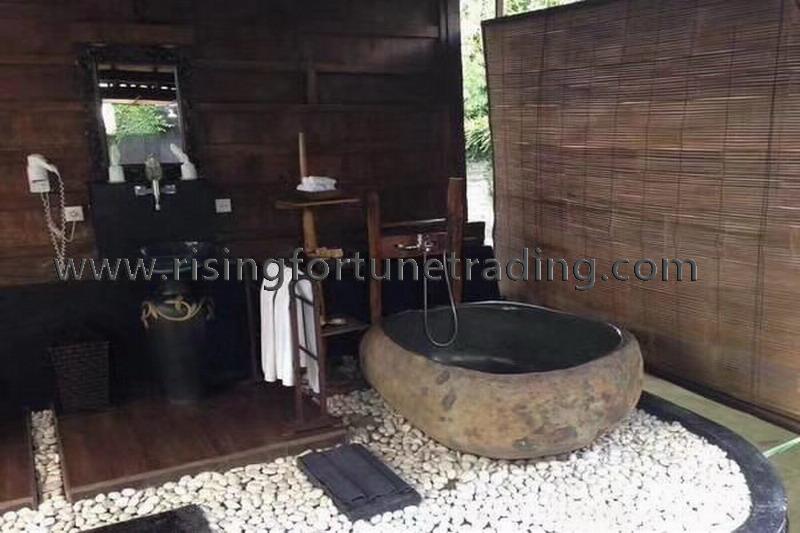 basalt stone bathtub 