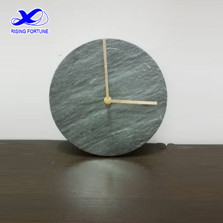 marble wall clock 