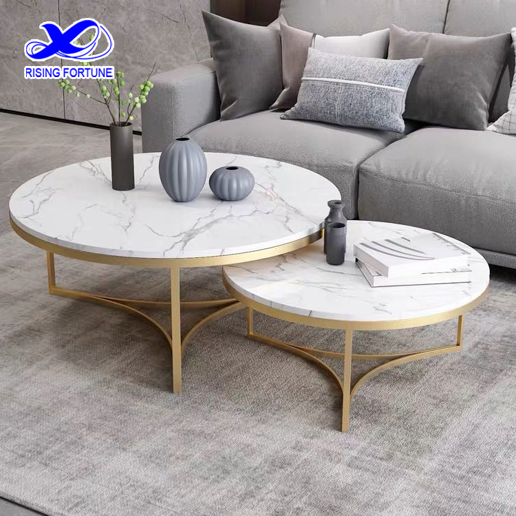 faux marble coffee table