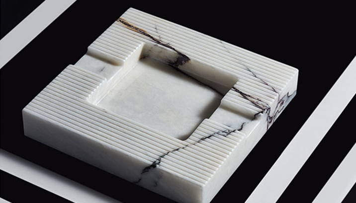 marble ashtray