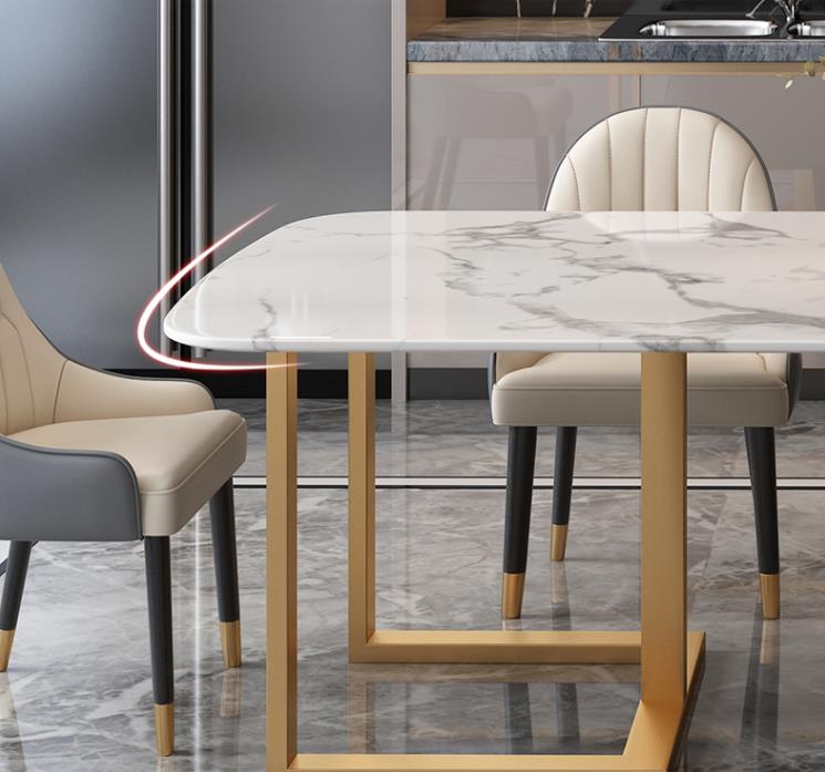 marble dining table