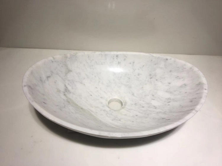 polished marble wash sink