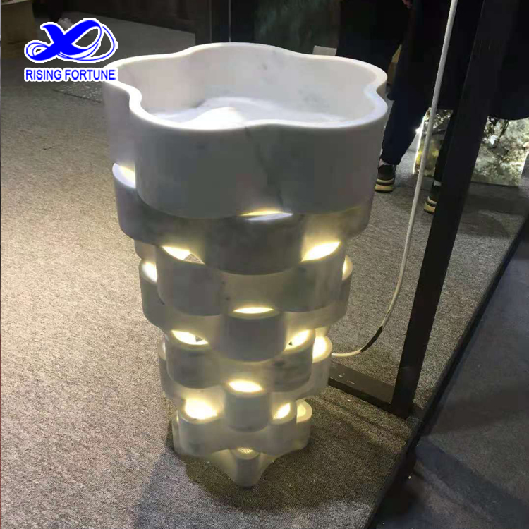 marble pedestal sink