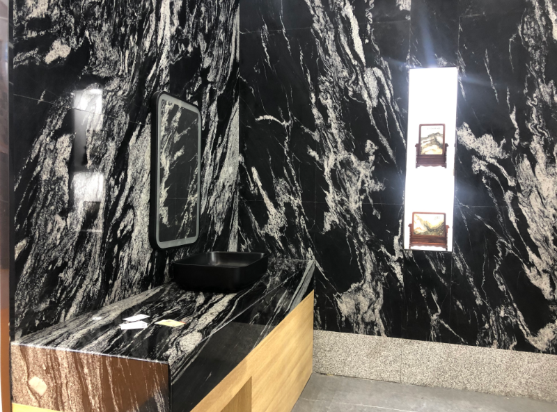 marble bathroom