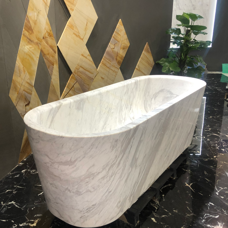marble bathtub