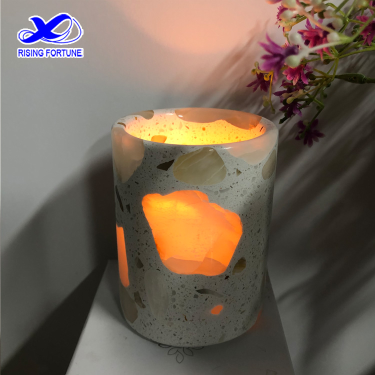 terrazzo candle