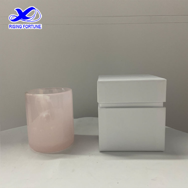 pink onyx candle jars with lid