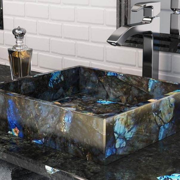 labradorite granite basin