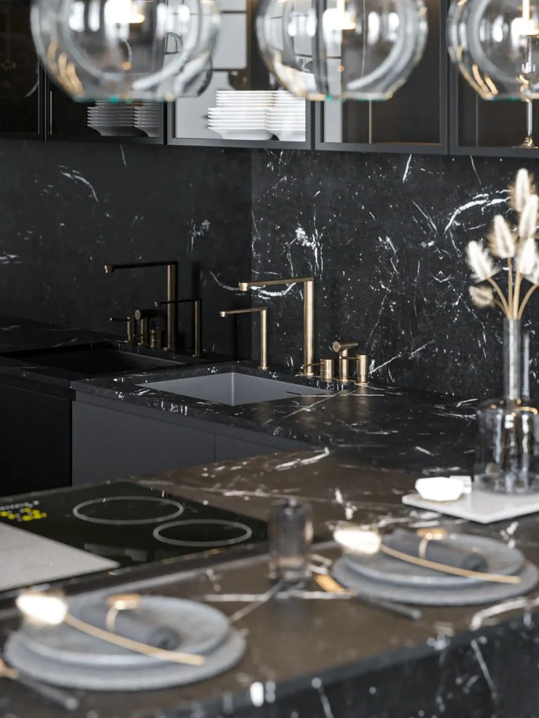 marble kitchen