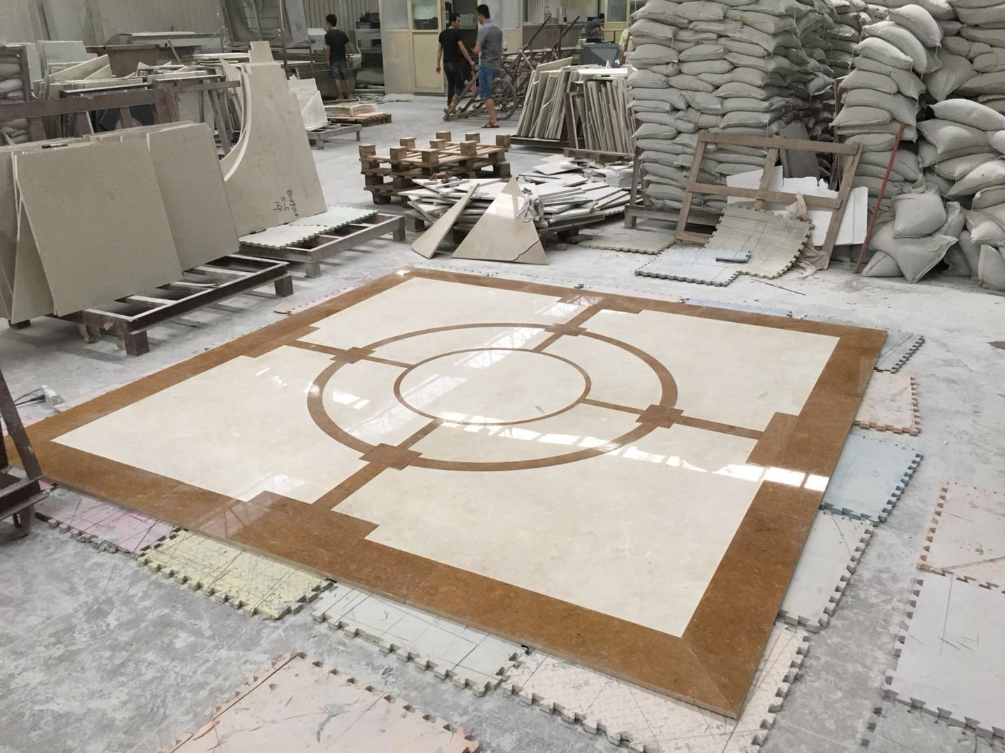 crema marfil marble tiles