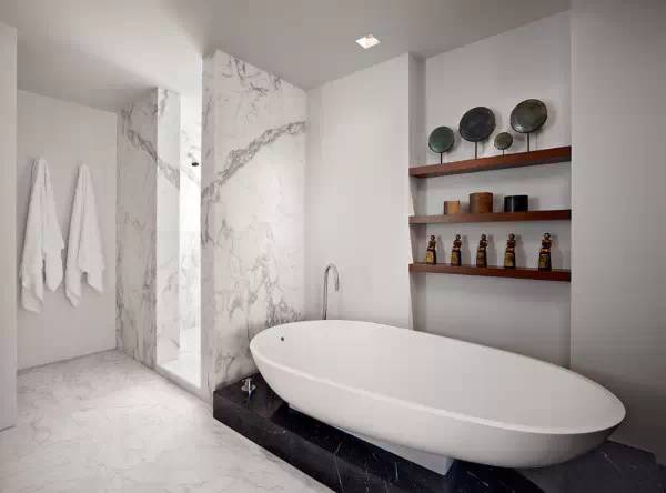 marble bathroom bathtub