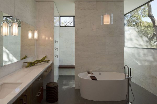 bathroom marble design
