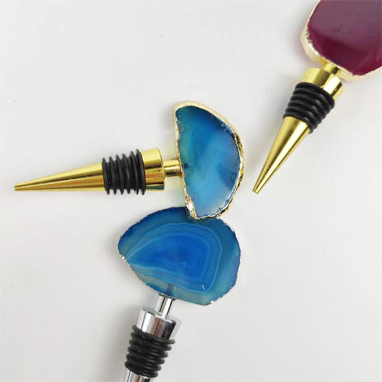 agate bottle stopper