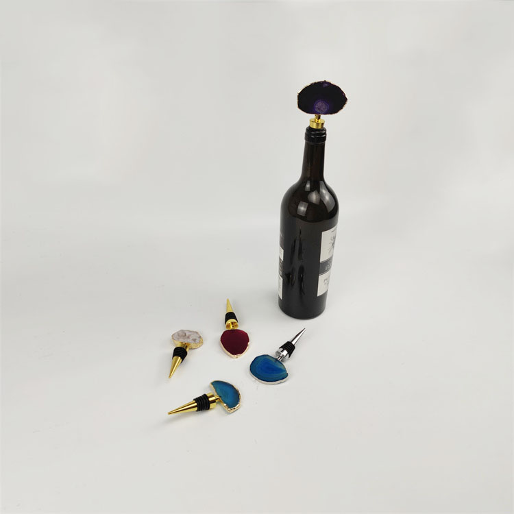 Agate Wine Stopper 