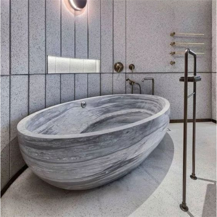 stone bathtub marble