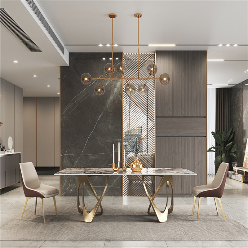 Luxury Sintered Stone Slab Dining Tables