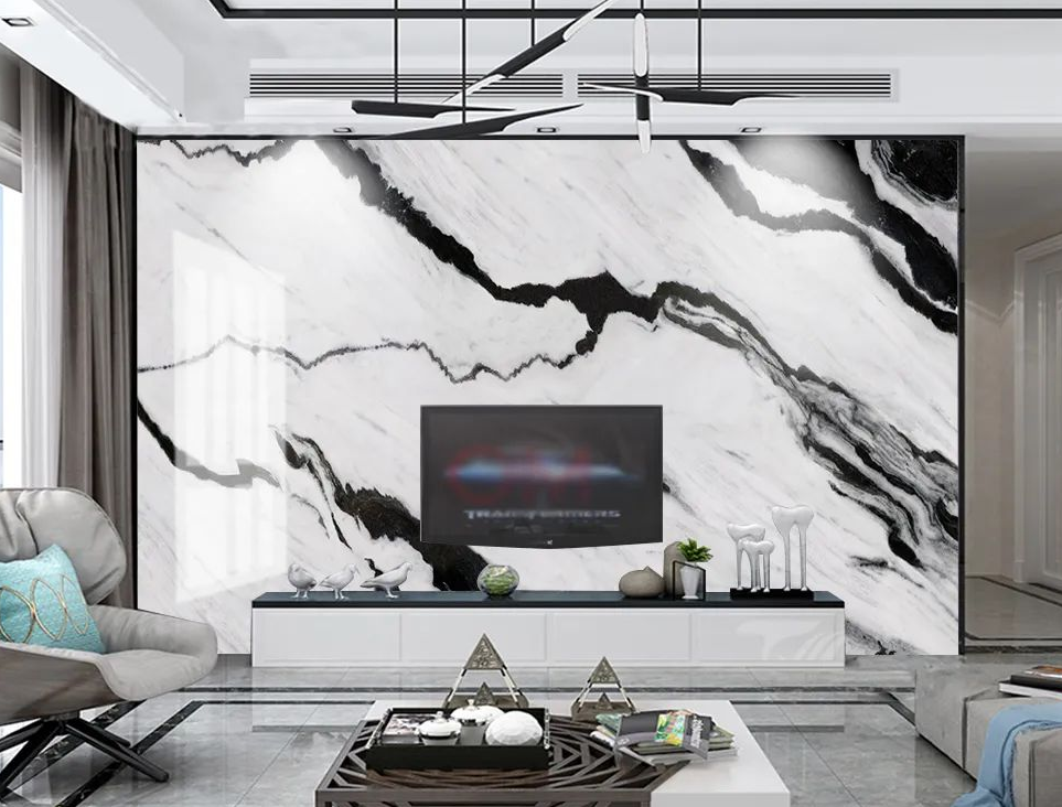 panda white marble