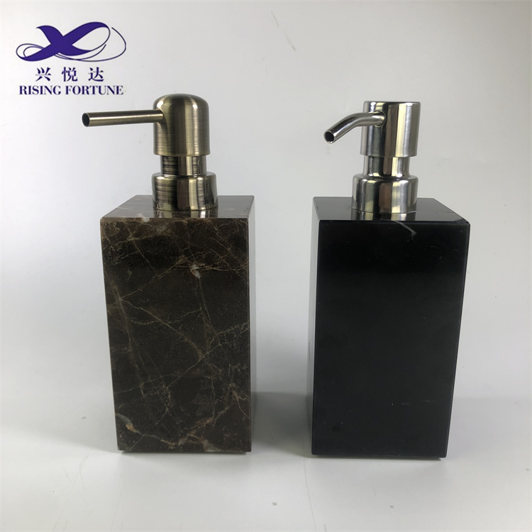 marble body lotion bottle