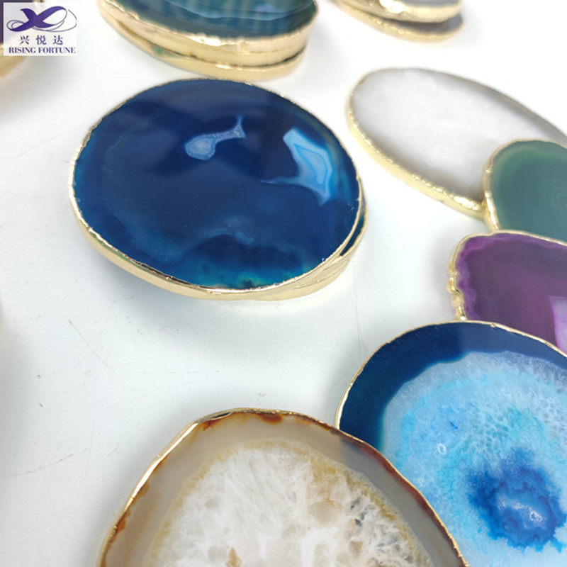 agate white coasters