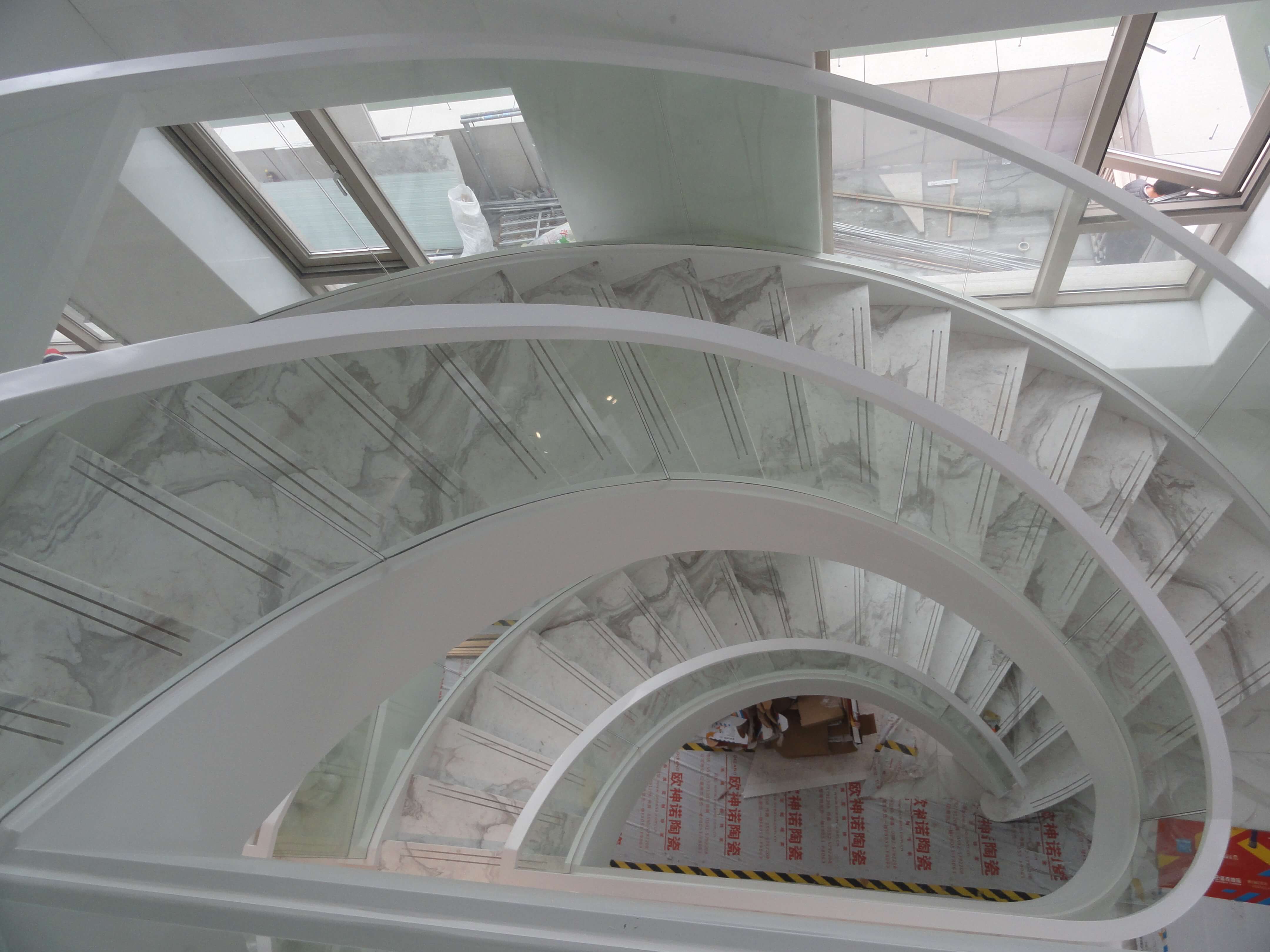 marble stairs 