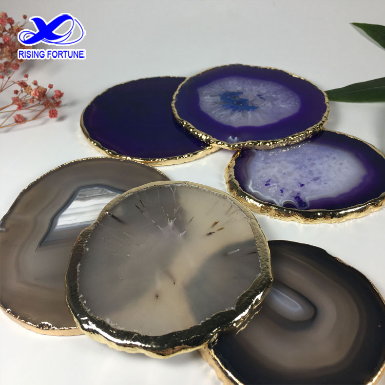  india agate coasters