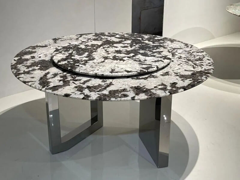 marble top side table