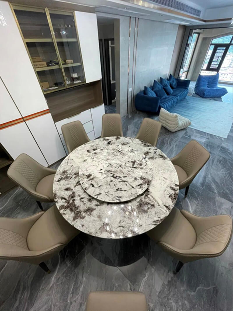 round marble table