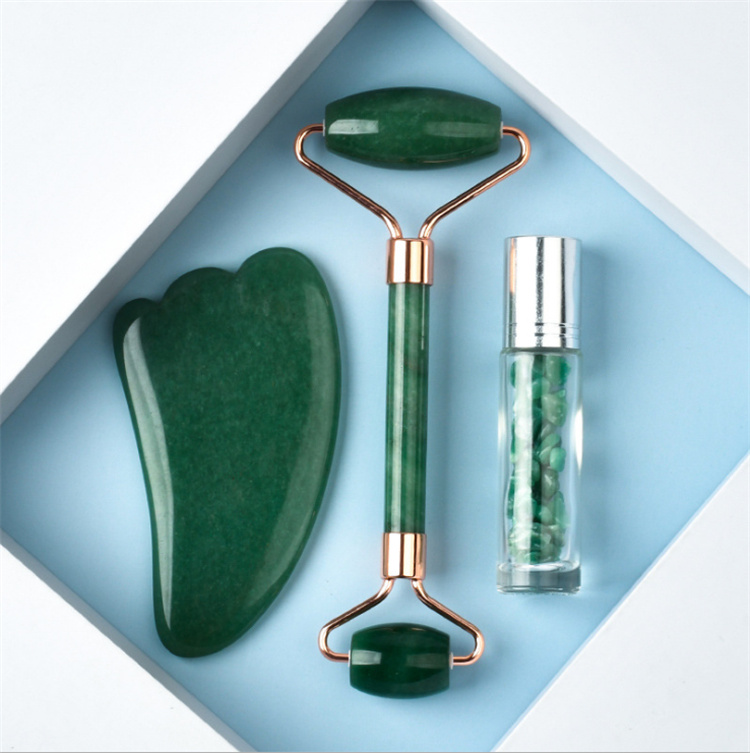 jade roller massage facial