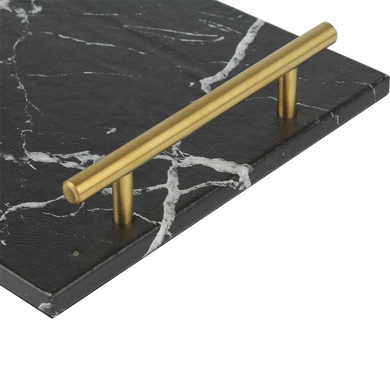 marble tray with handle