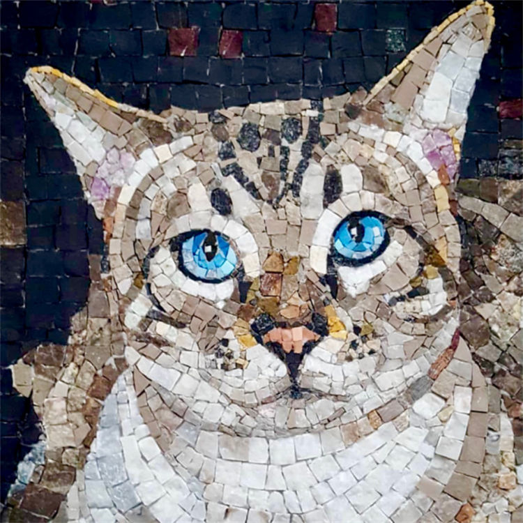 marble mosaic tile 3d