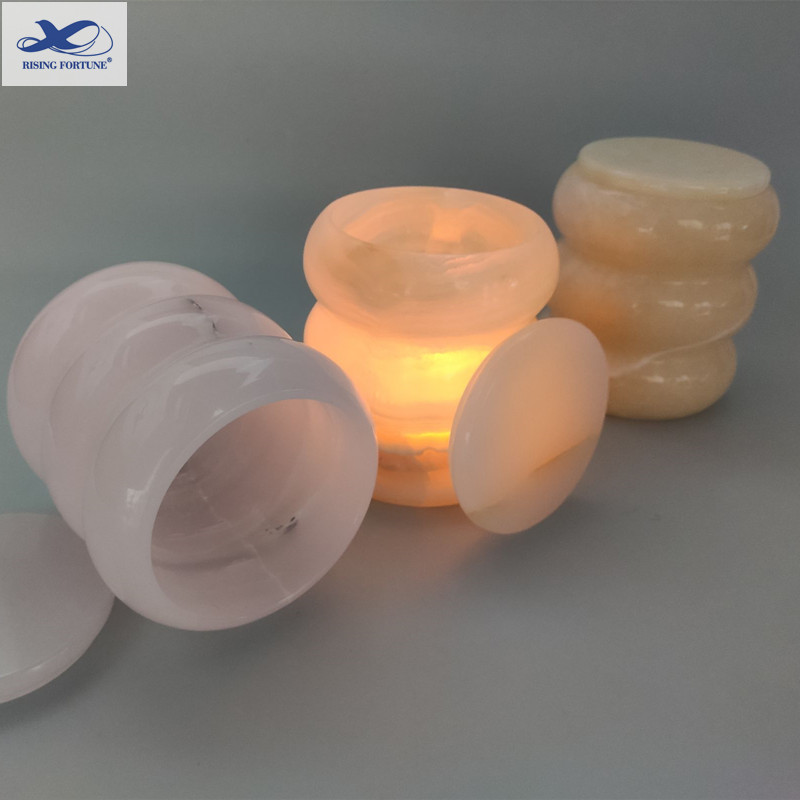 candle containers with lids