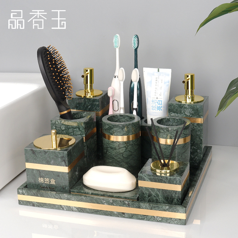 marble bathroom accessories