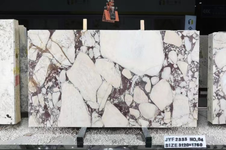 calacatta viola marble tile
