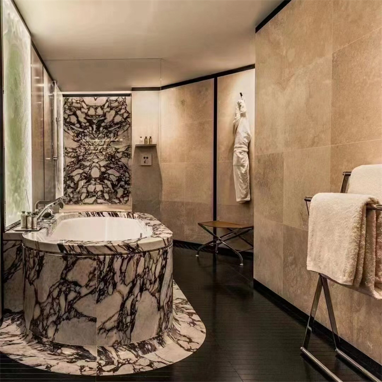calacatta VIOLA marble bathroom bathtub calacatta VIOLA marble bathroom bathtub