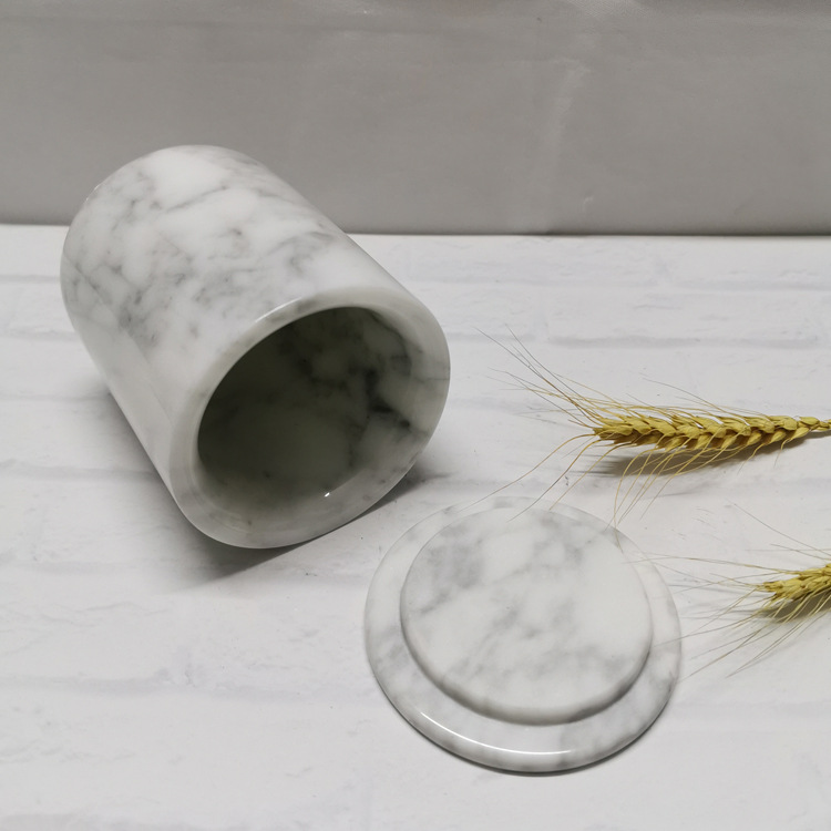 cararra white candle jar cararra white candle jar