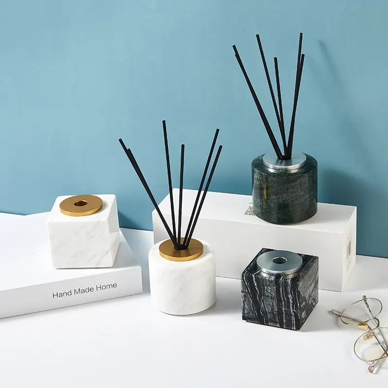 marble cover lid reed diffuser