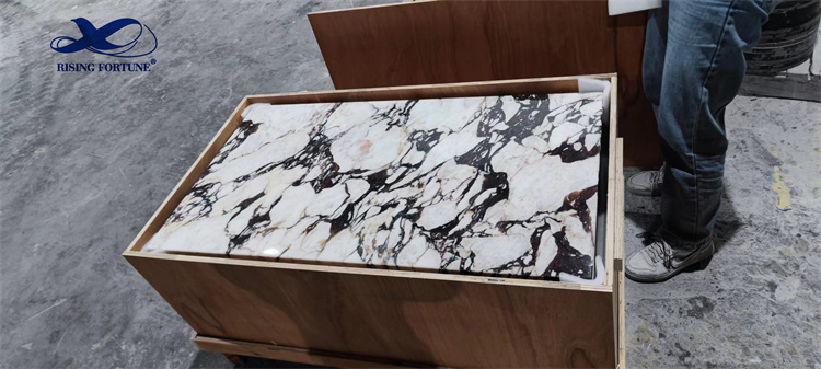 calacatta marble plinth