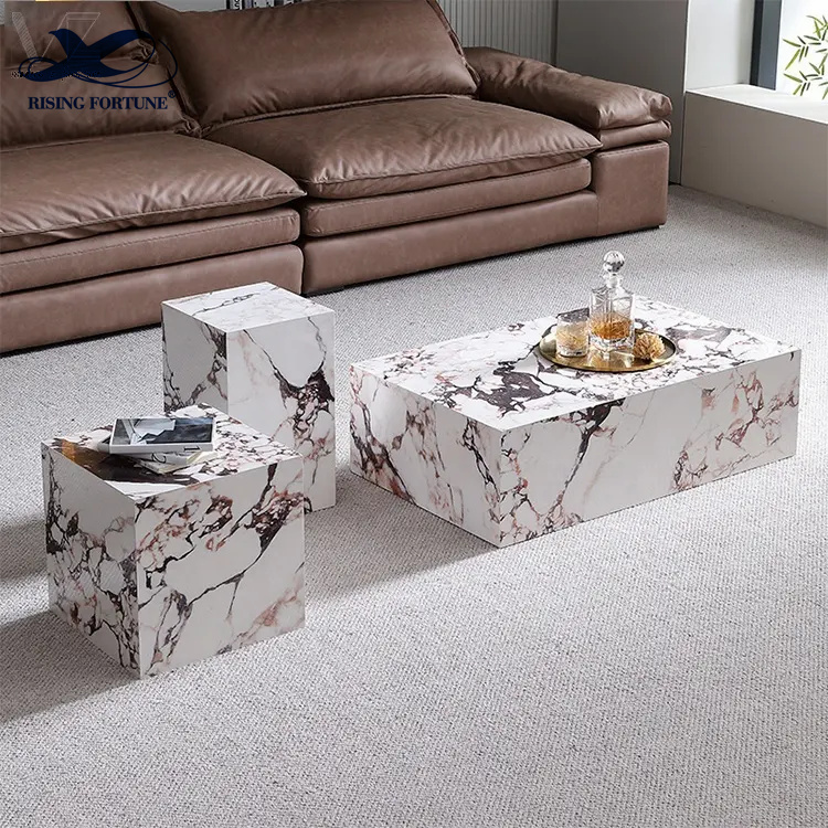 natural stone marble side table plinth