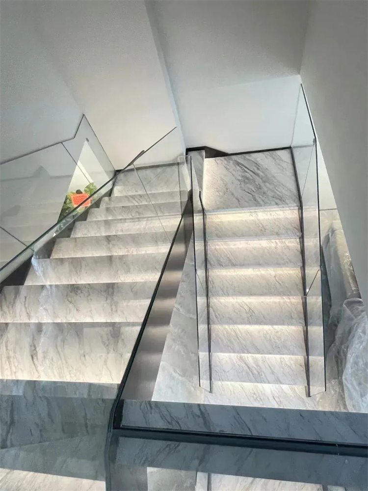 marble stairs
