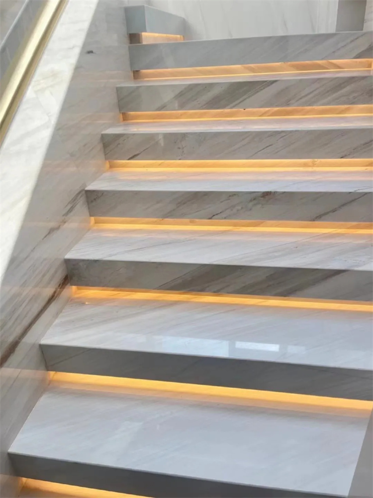 marble stone stairs