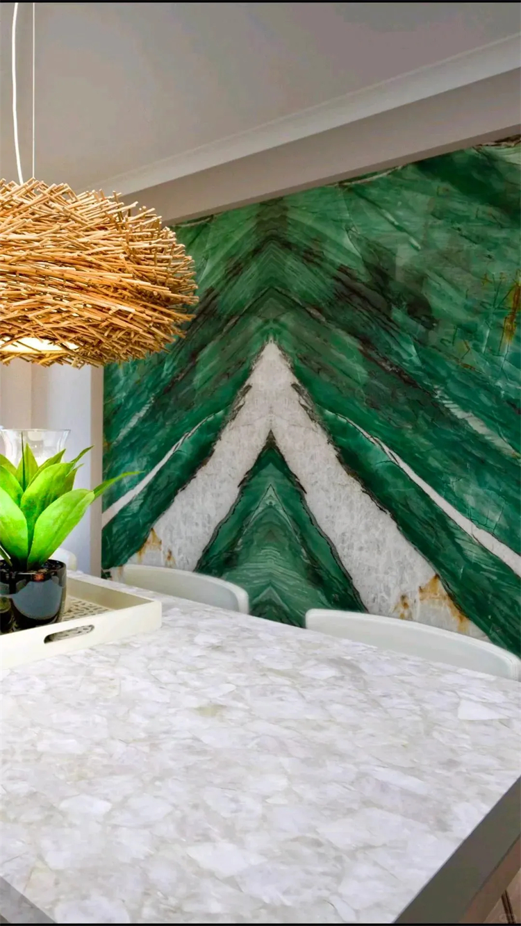 marble polished glazed slab for wall and floor