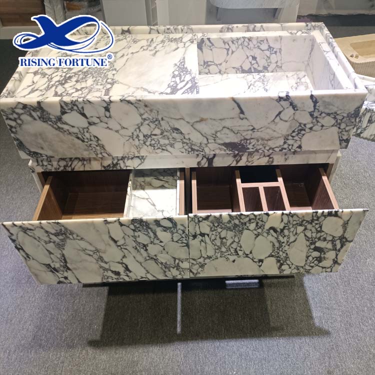 marble sink cabinet