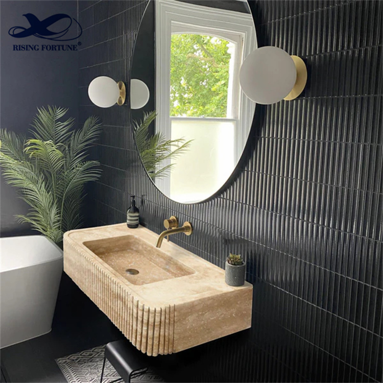 wall mount travertine wash basin wall mount travertine wash basin