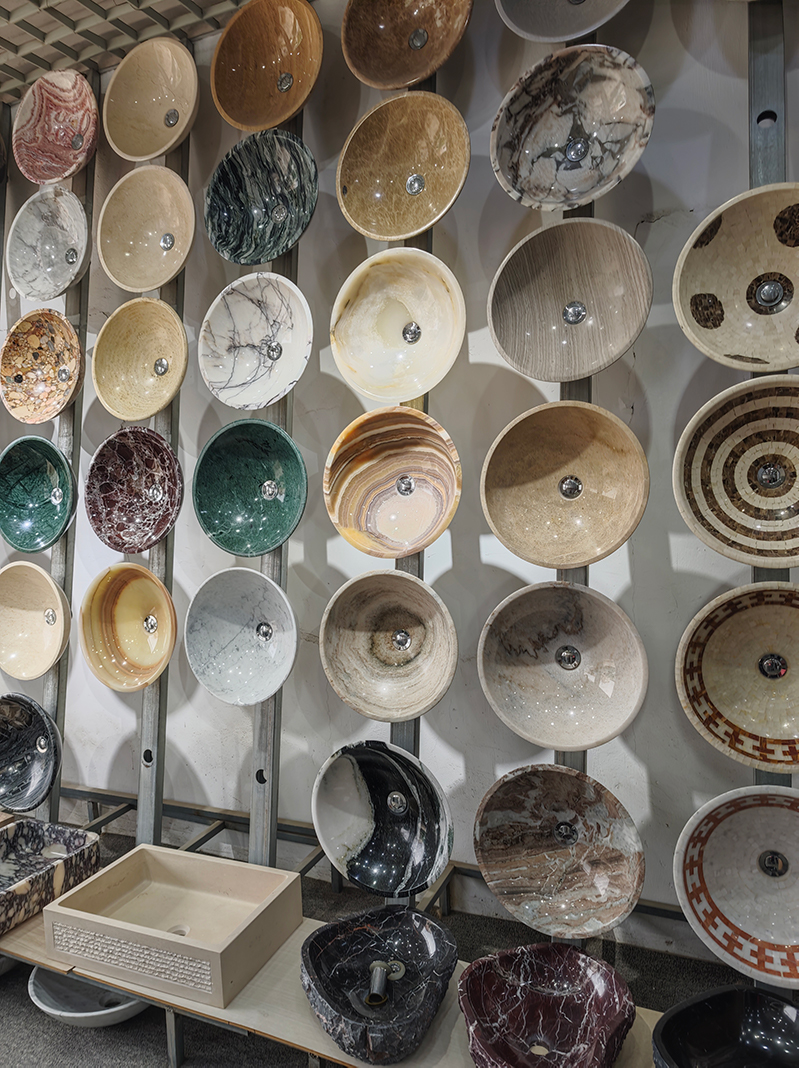 More marble sink styles