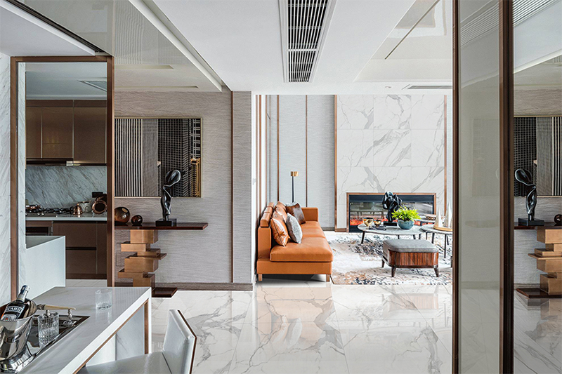 Statuario Marble Flooring