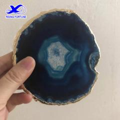 blue agate coaster